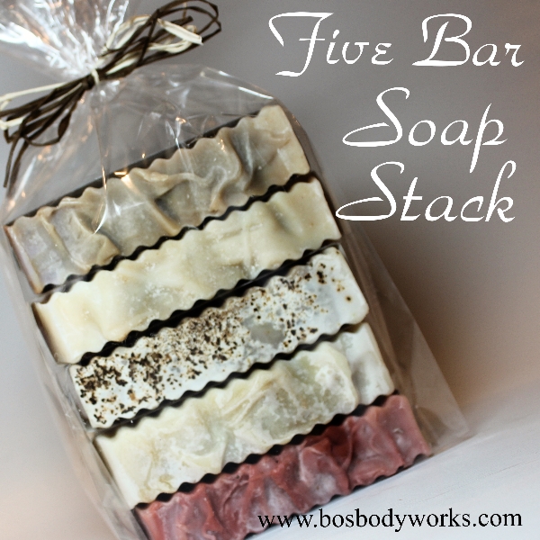 Five Bar Soap Stack